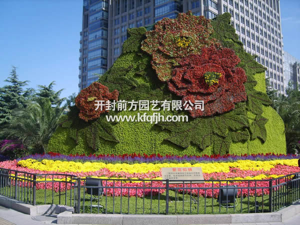 開(kāi)封前方園藝——五色草立體花壇廠家直銷(xiāo)